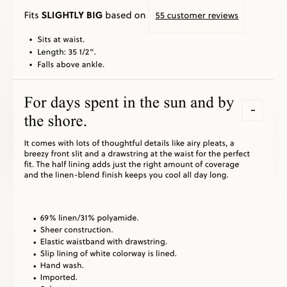 NWT J CREW Pleated drawstring maxi skirt in linen blend in WHITE - Picture 7 of 7